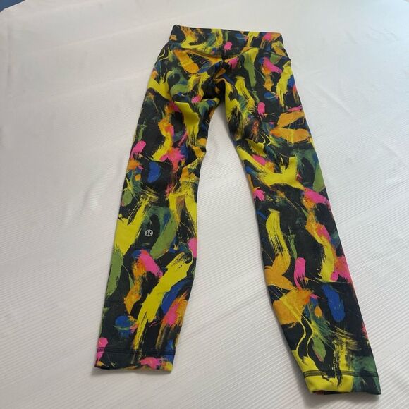 Lululemon Invigorate High Rise Tight Multi Leggings Size 4 - Picture 9 of 11